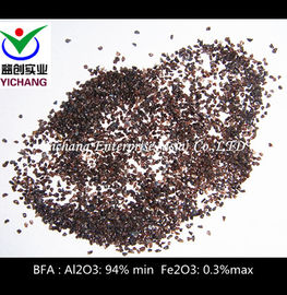 F14 F16 F20 F24 High Purity Aluminum Oxide , Brown Color Aluminum Oxide Sandblasting Media